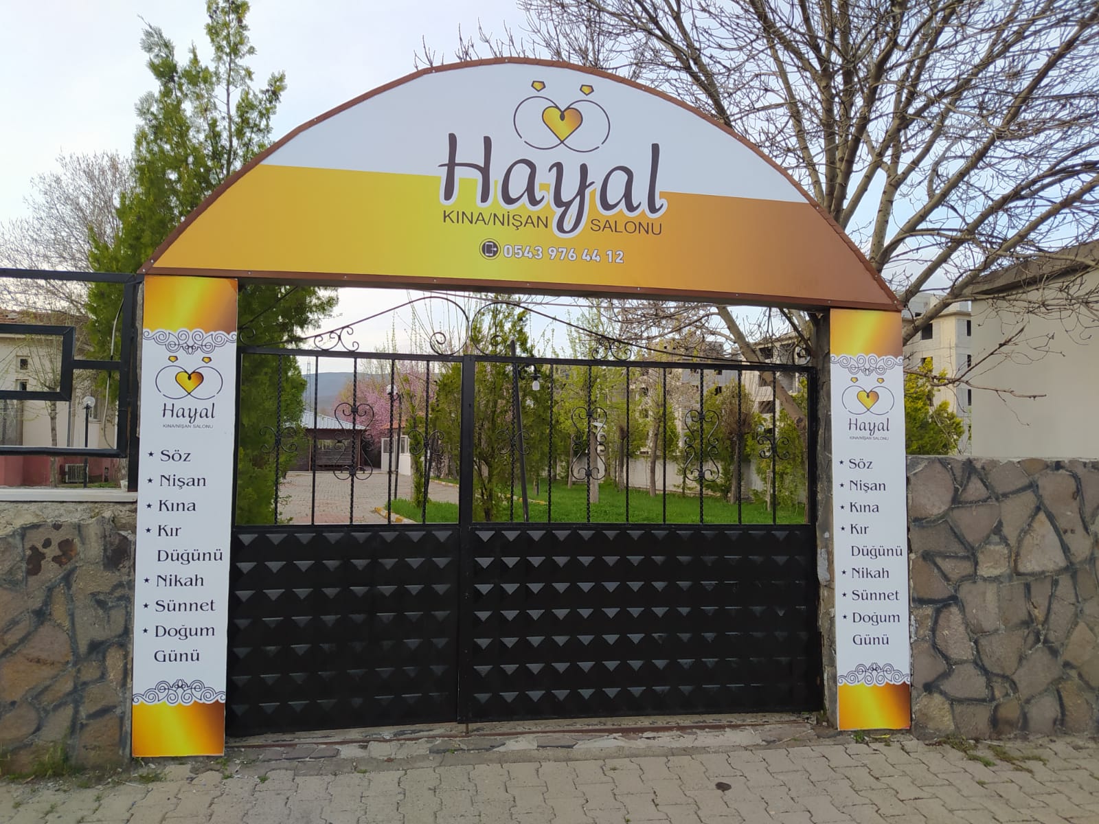 Hayal kına ve nişan salonu